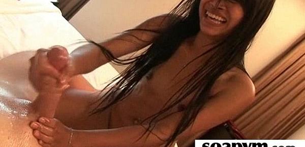  Gorgous teen gives a sexy massage 16